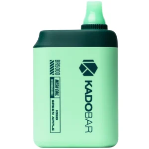 Iced Green Apple Flavor- Kado Bar BR5000 - 5000 Puffs