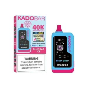 Kado Bar NI40K Blue Raz Ice - Ice+Nic Control