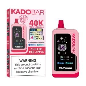 Kado Bar NI40K Cherry Hard Candy - Ice+Nic Control