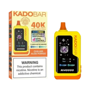 Kado Bar NI40K Chilled Alow Mango - Ice+Nic Control