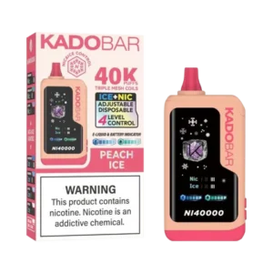 Kado Bar NI40K Peach Ice - Ice+Nic Control